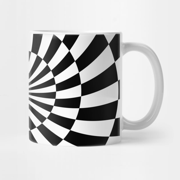 Op art spiral mindf*ck by kallyfactory